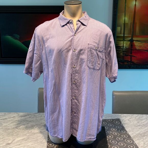 Tommy Bahama Extra Extra Large Short Sleeve Casual Button Down Shirt - Picture 1 of 8